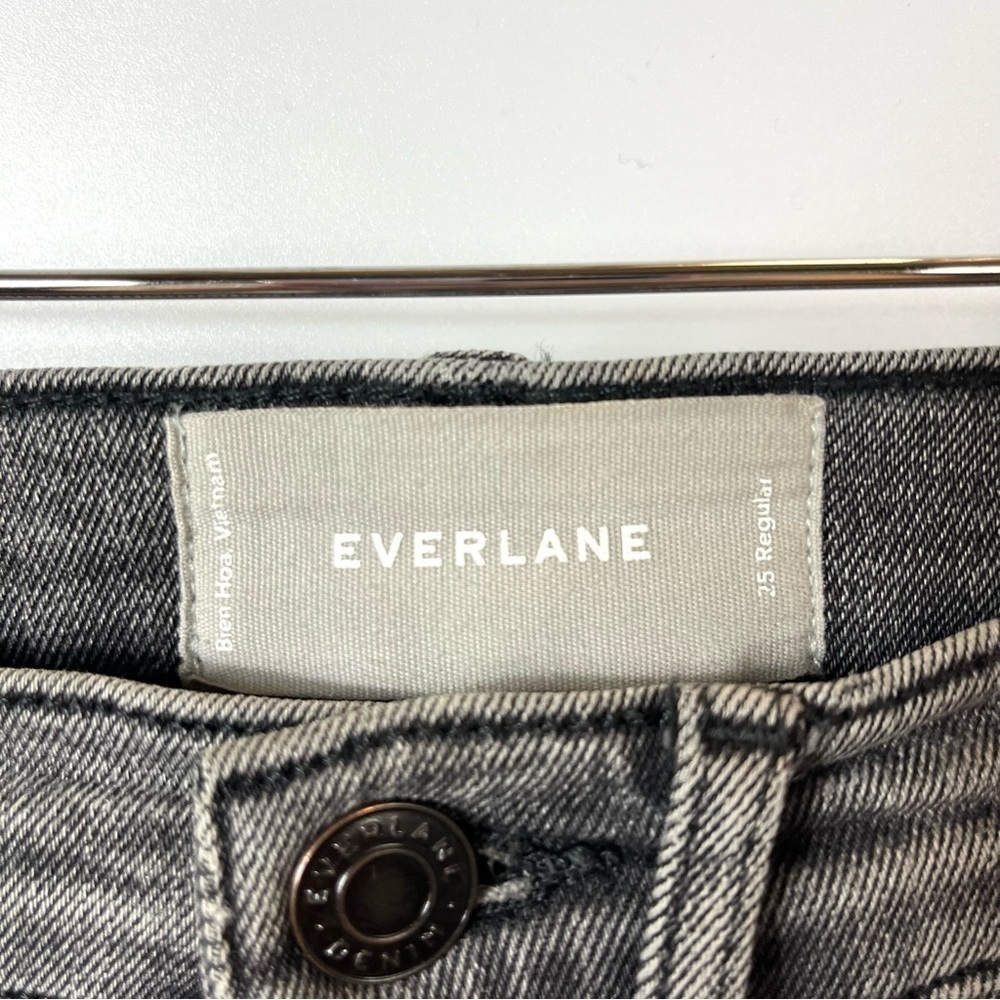 EVERLANE High Rise Slim Straight Cigarette Women’s Ankle Jeans - Picture 7 of 10